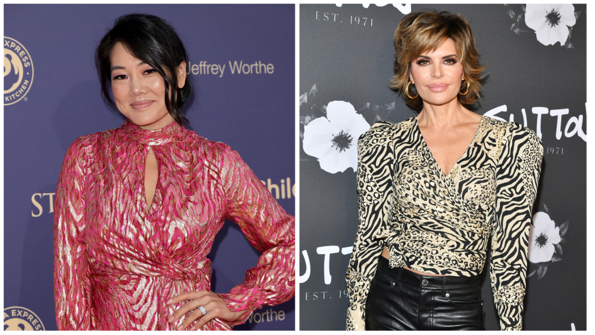Crystal Kung Minkoff and Lisa Rinna.