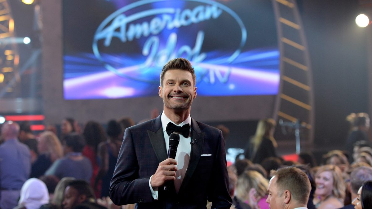 Ryan Seacrest on Idol