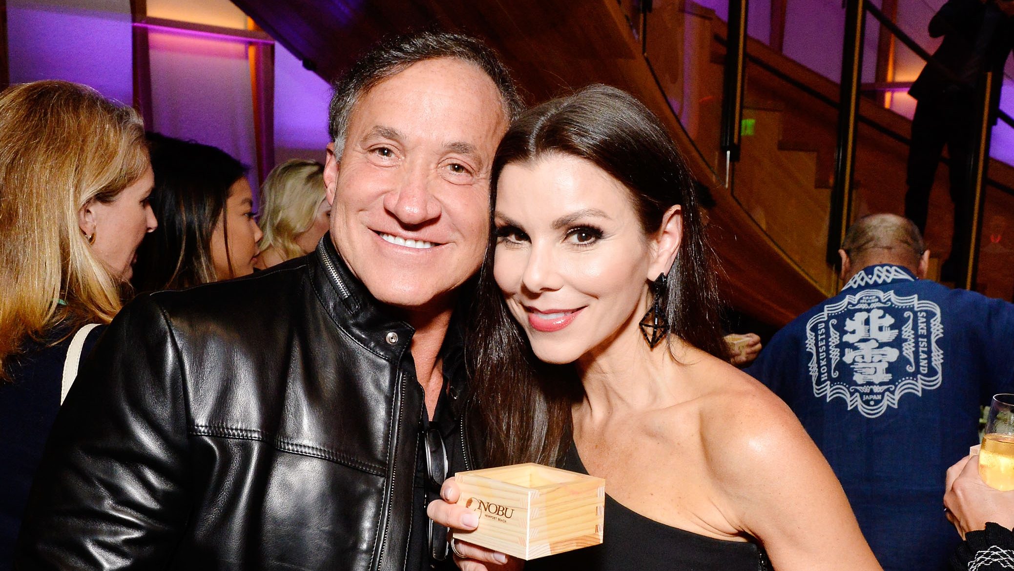 Terry Dubrow and Heather Dubrow in 2018.