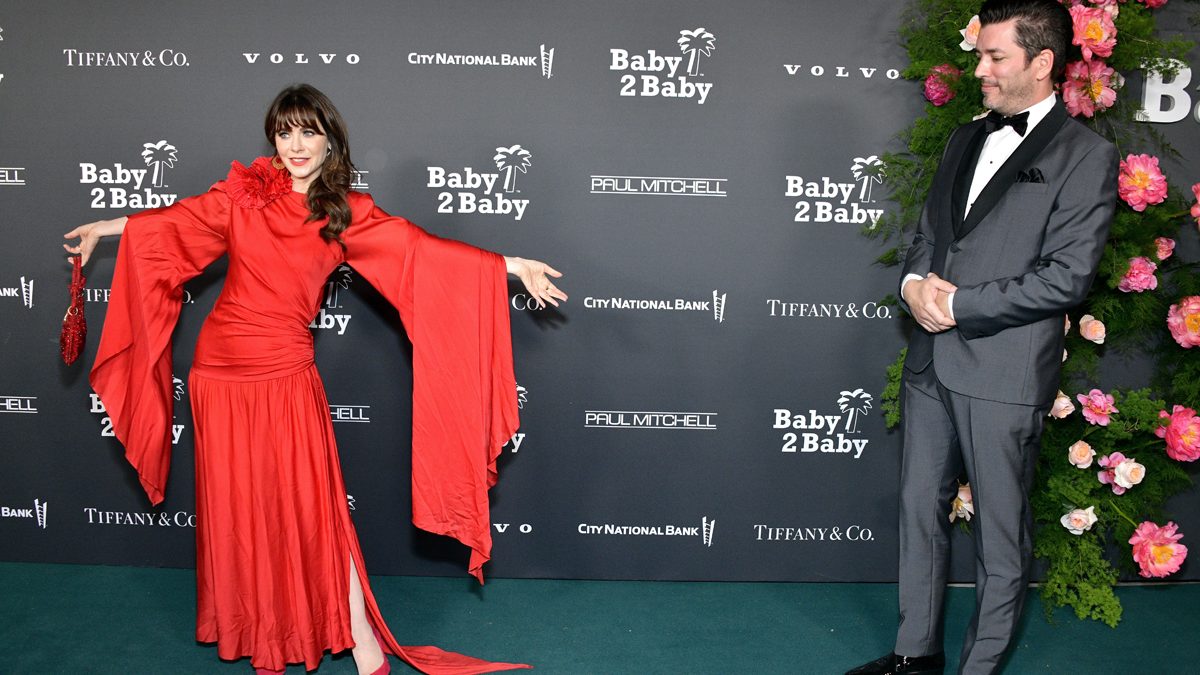 Zooey Deschanel and Jonathan Scott