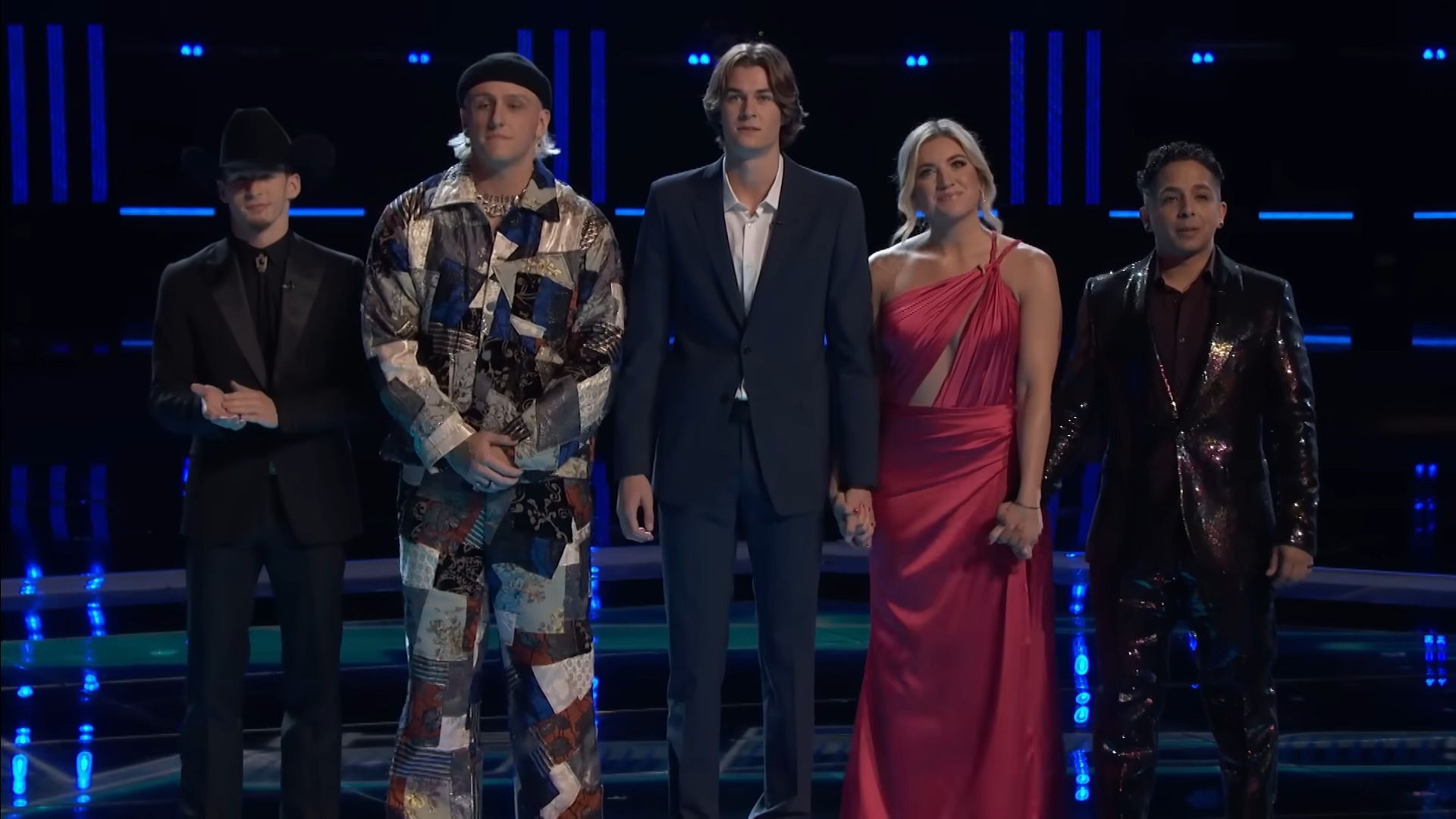 Two of this seasons finalists are in the studio together