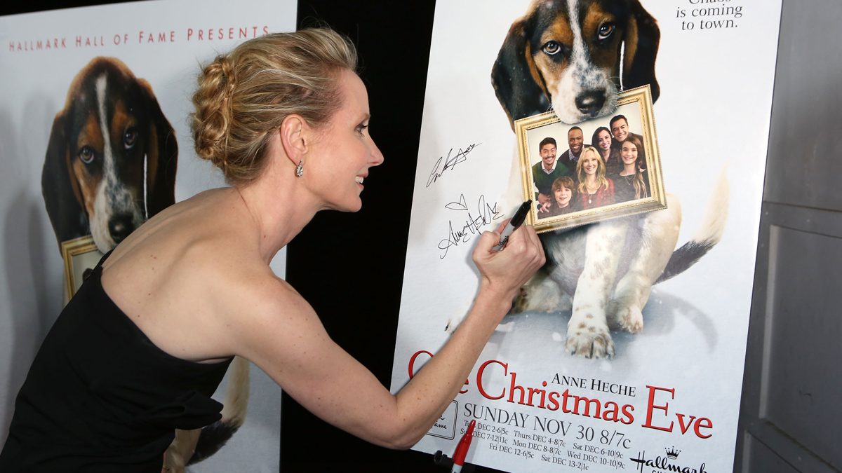 Anne Heche with sons