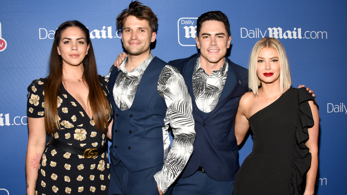 Katie Maloney, Tom Schwartz, Tom Sandoval, and Ariana Madix.