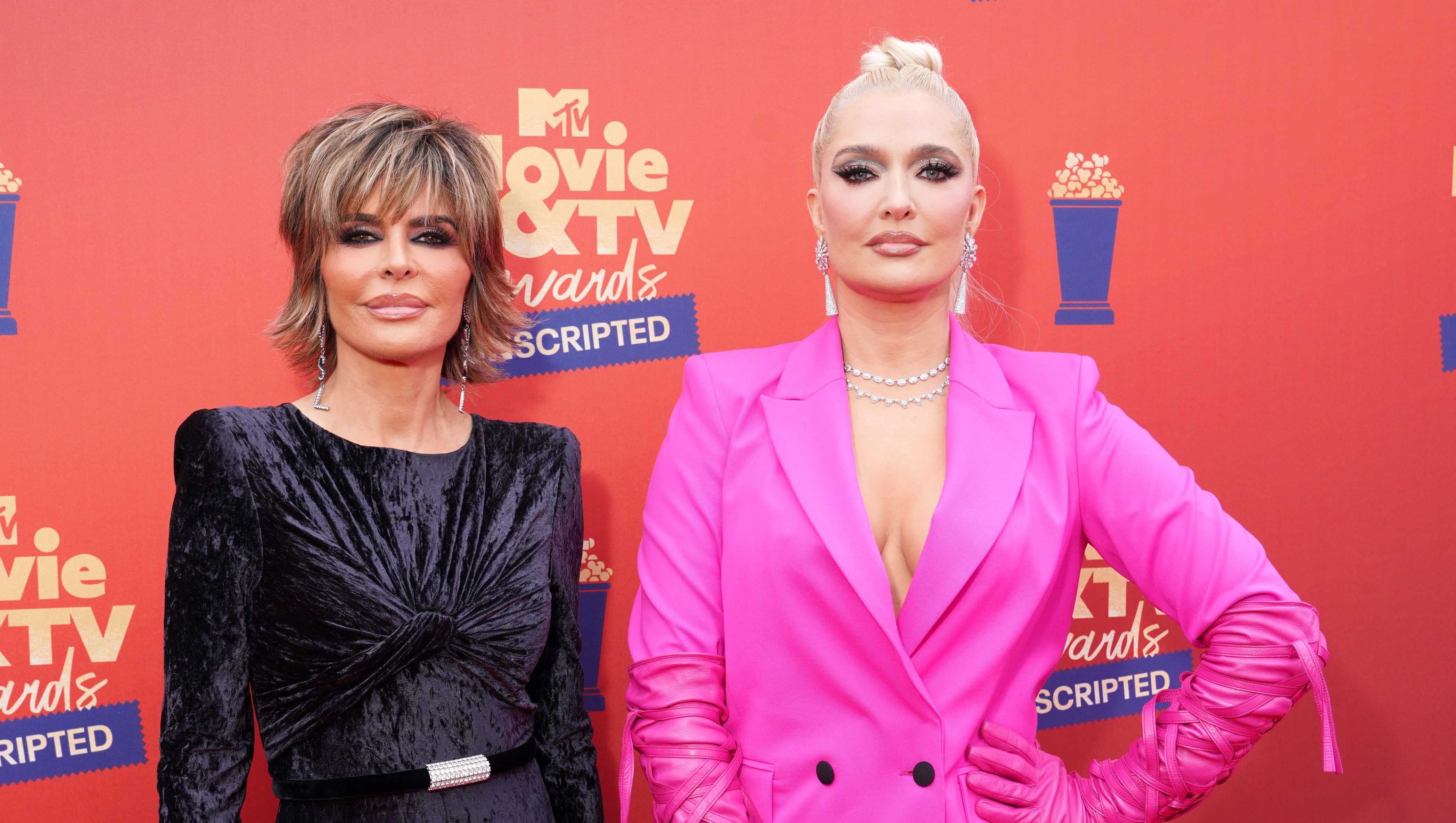 Lisa Rinna and Erika Jayne.