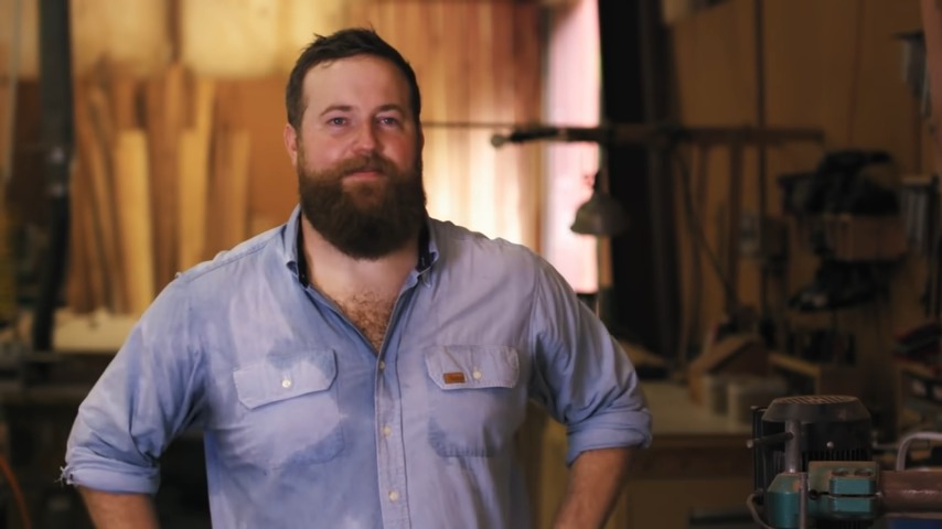 Ben Napier put in overtime at his workshop