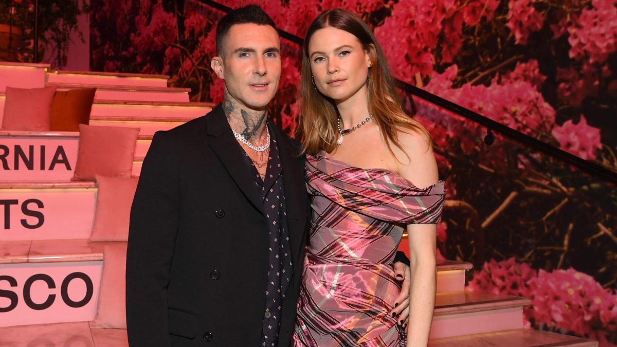 Adam Levine and Behati Prinsloo