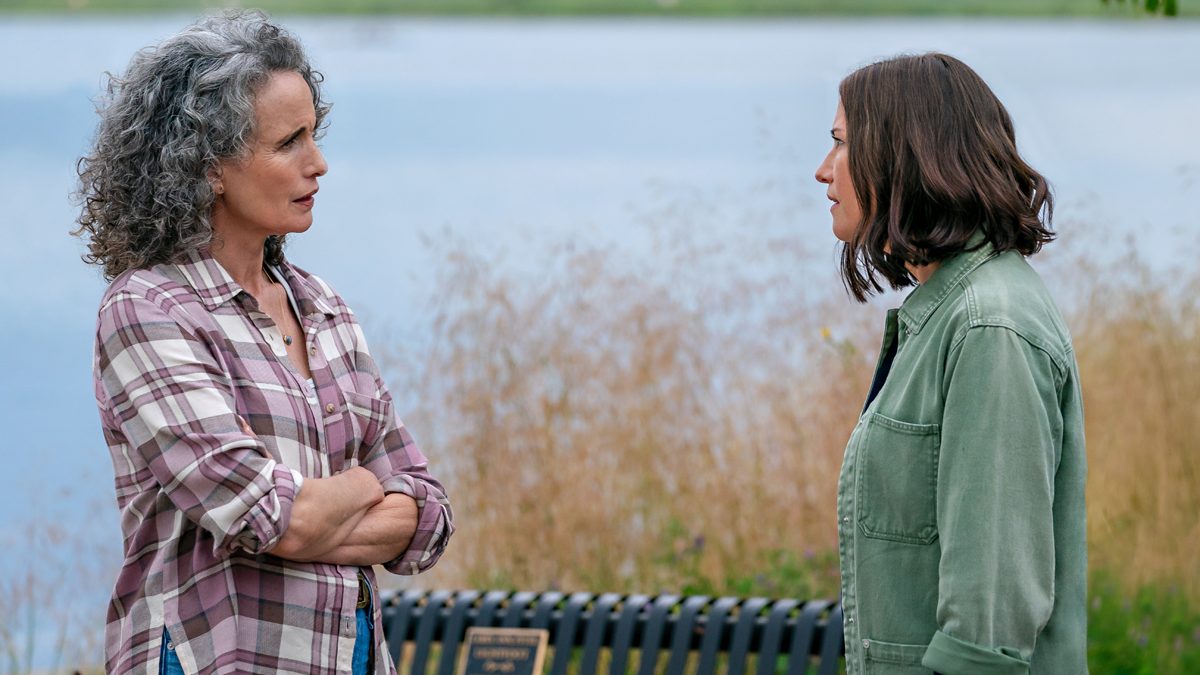 Andie MacDowell and Chyler Leigh