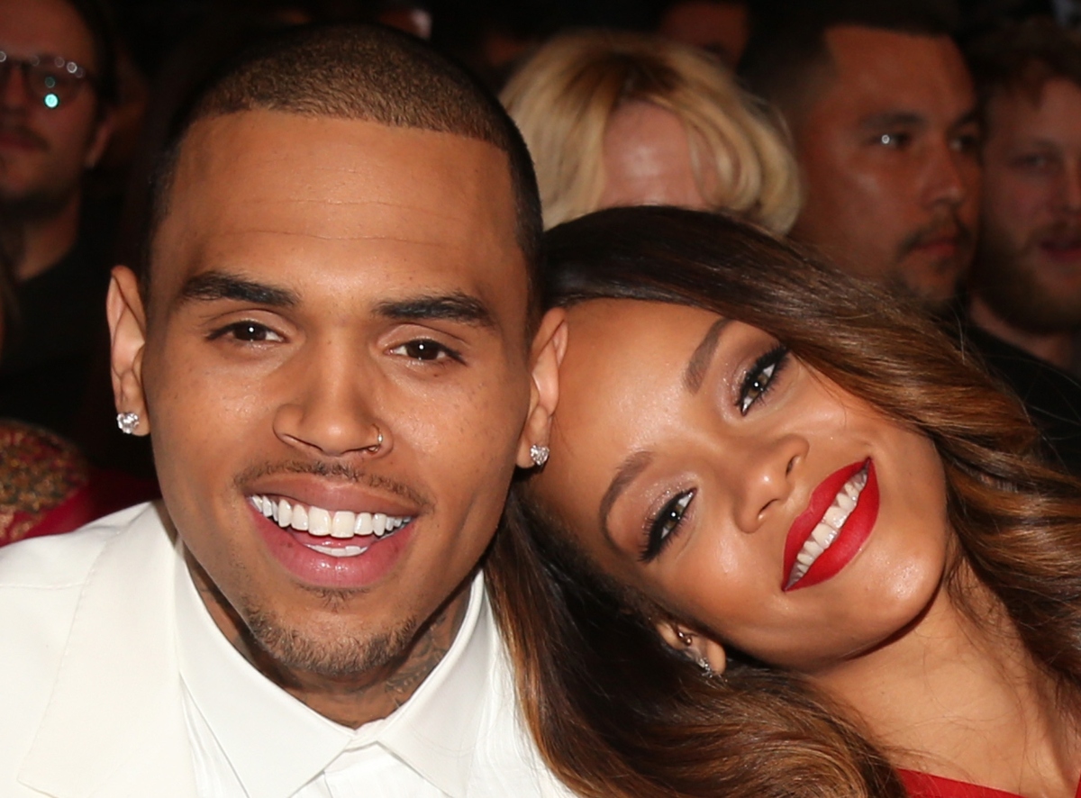 Chris Brown and Rihanna