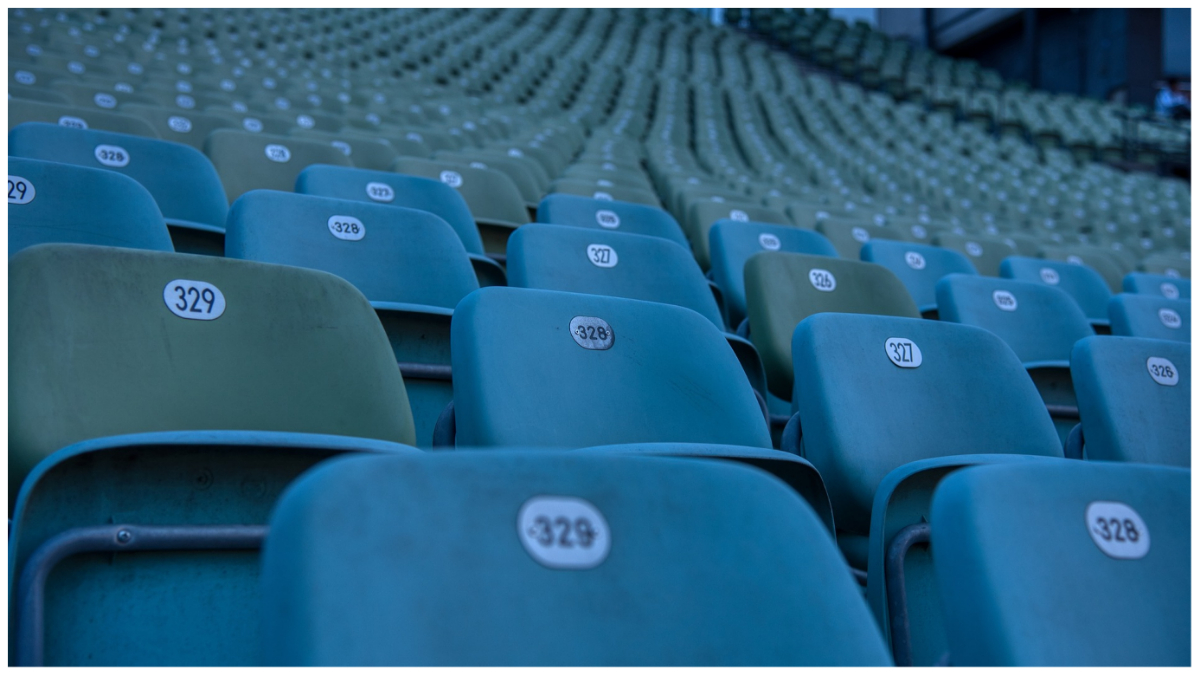 empty stadium
