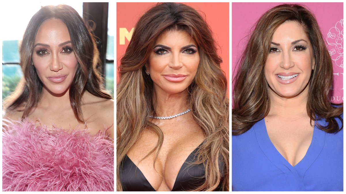 Melissa Gorga, Teresa Giudice, and Jacqueline Laurita