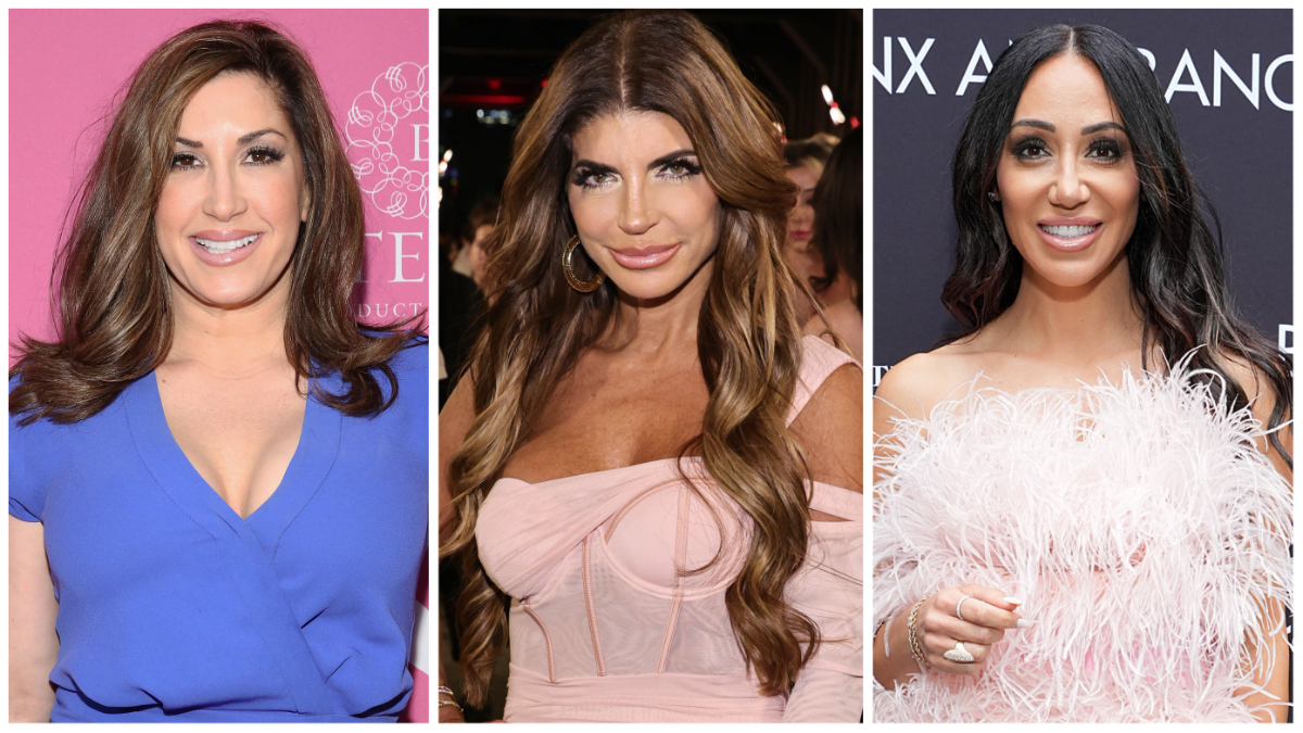 Jacqueline Laurita, Teresa Giudice, and Melissa Gorga.