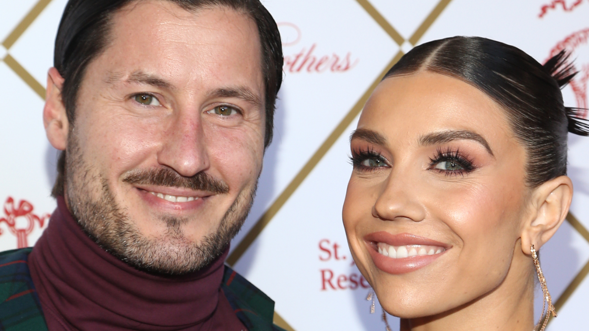 Val Chmerkovskiy and Jenna Johnson.