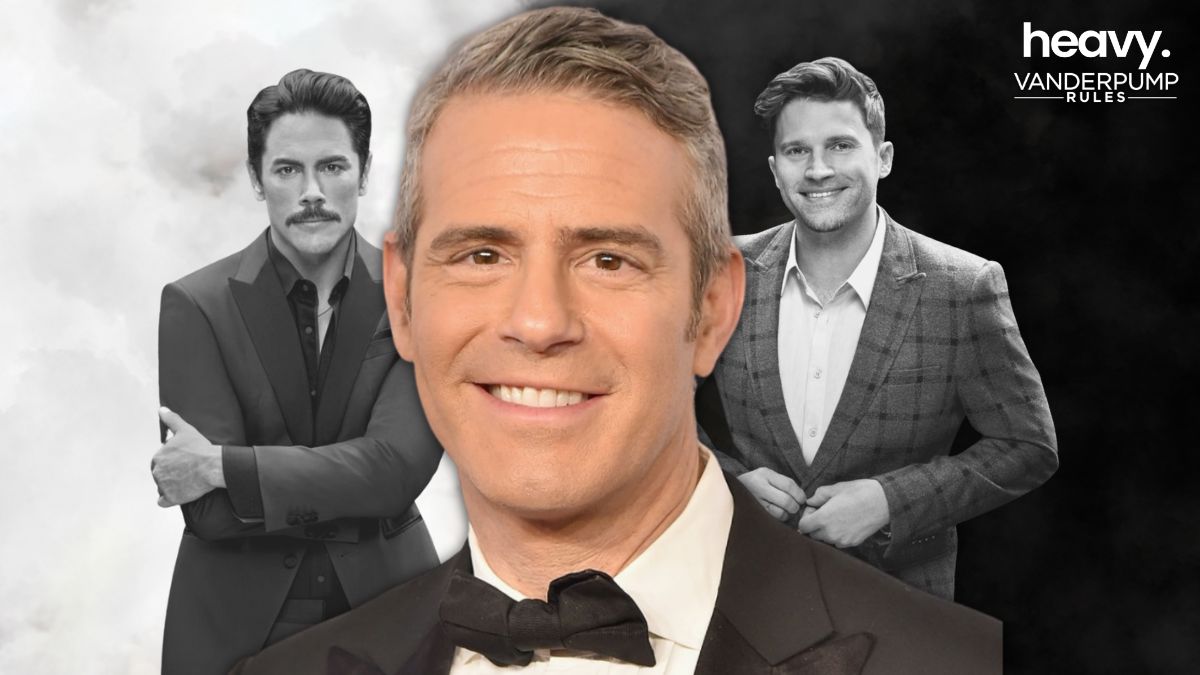 Andy Cohen, Tom Schwartz, and Tom Sandoval.