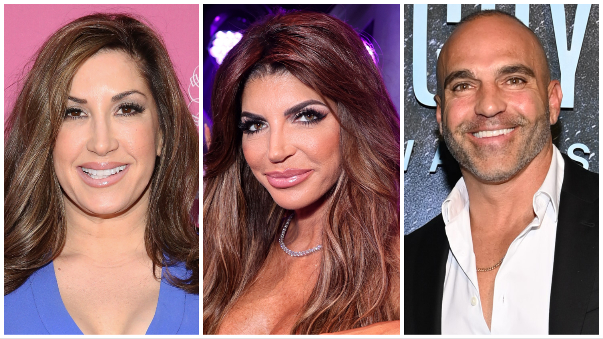 Jacqueline Laurita, Teresa Giudice, and Joe Gorga.