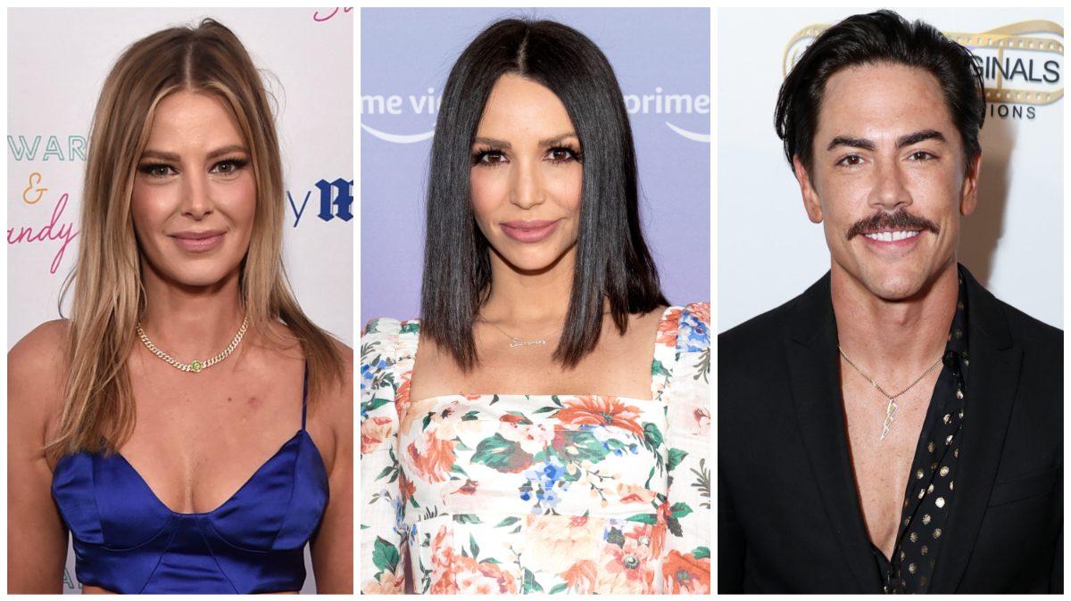 Ariana Madix, Scheana Shay, and Tom Sandoval.