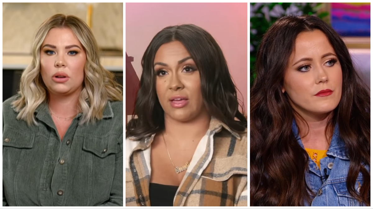 Kailyn Lowry, Briana DeJesus, and Jenelle Evans