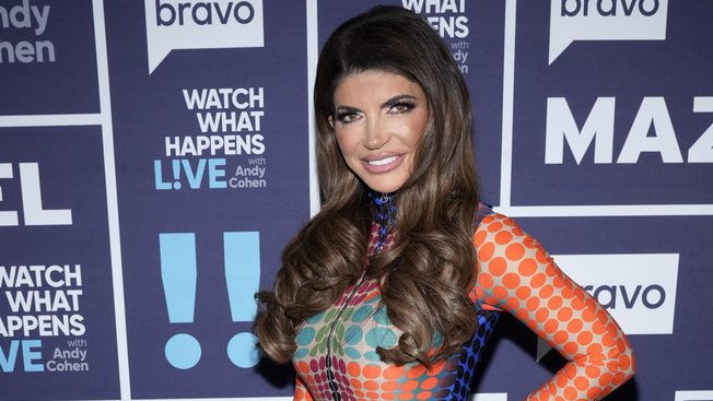 Teresa Giudice at 'Watch What Happens Live.'