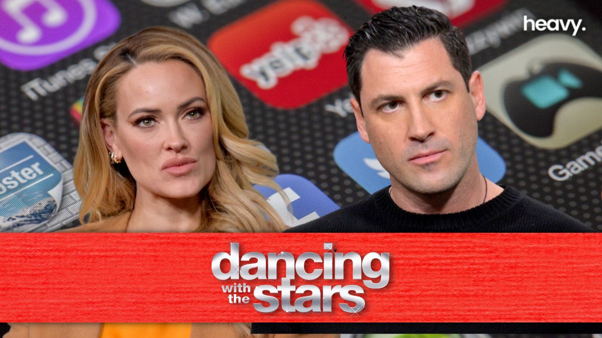Peta Murgatroyd and Maks Chmerkovskiy.