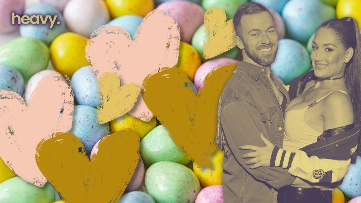 Artem Chigvintsev and Nikki Bella Garcia Easter