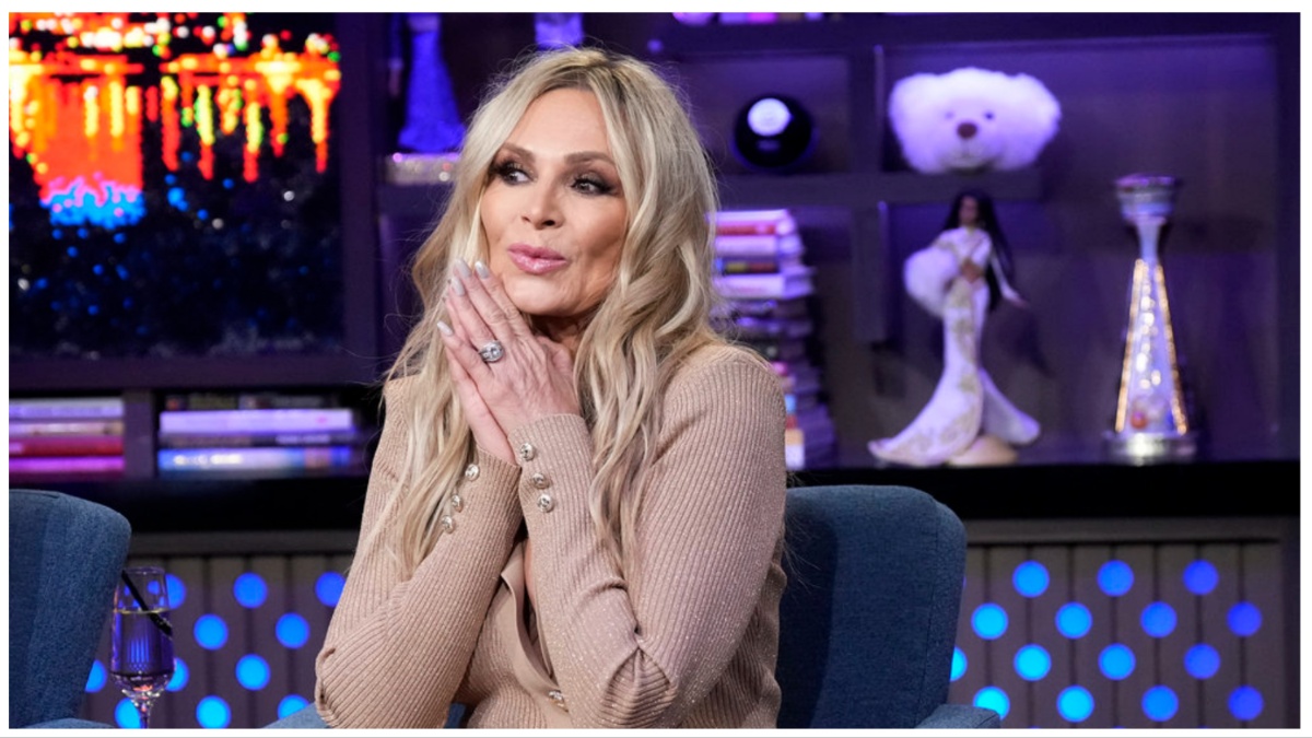 Tamra Judge on "Watch What Happens Live With Andy Cohen."