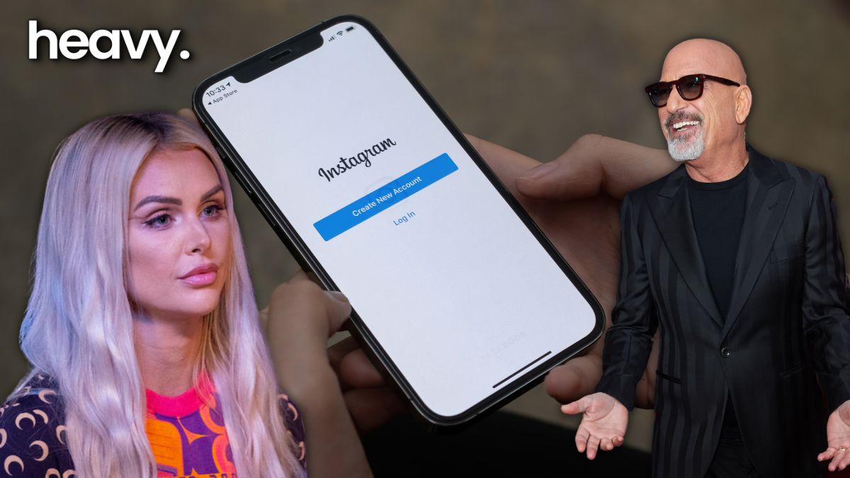 Lala Kent and Howie Mandel.