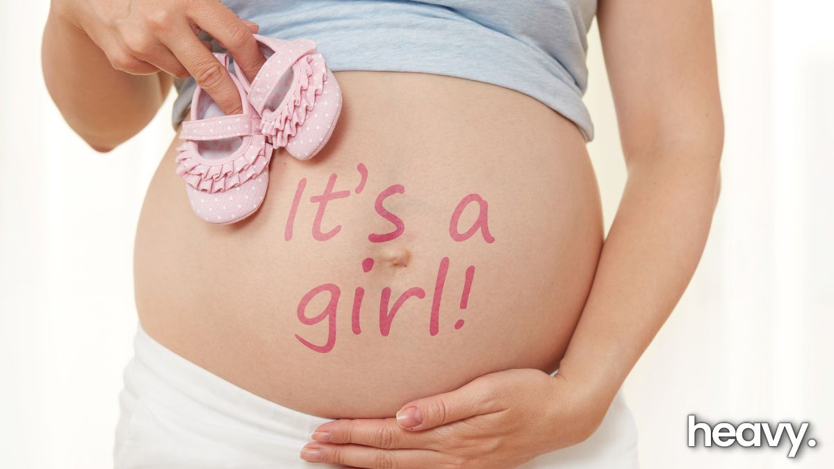 Baby bump girl