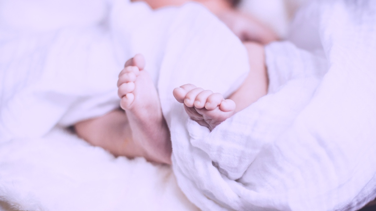 Baby feet.