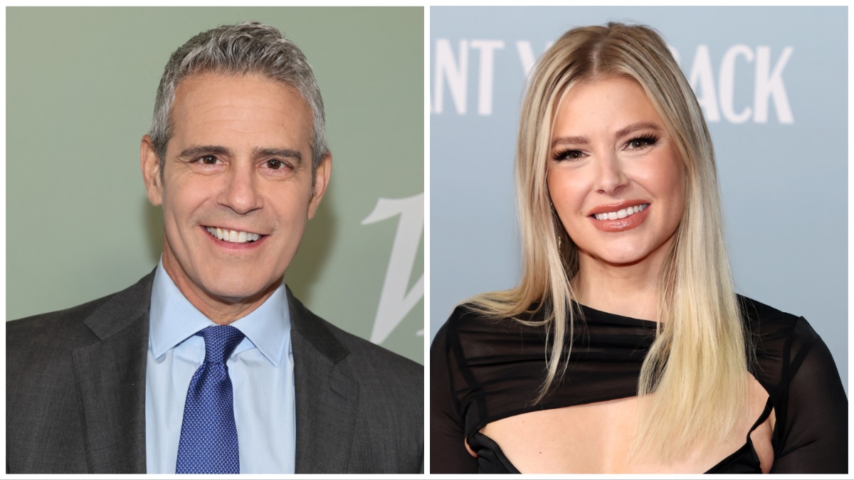 Andy Cohen and Ariana Madix
