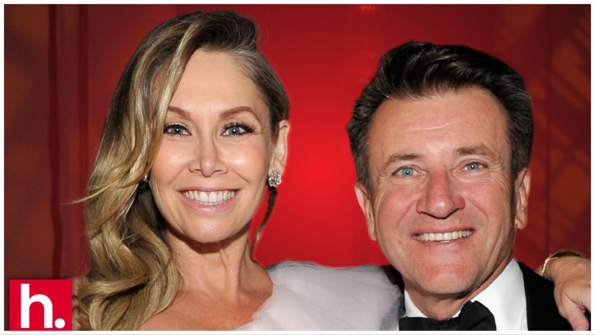 Kym Johnson and Robert Herjavec.