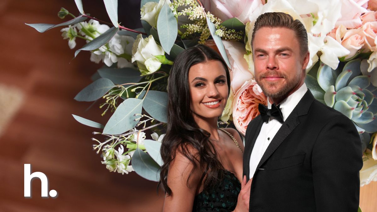 Hayley Erbert and Derek Hough.