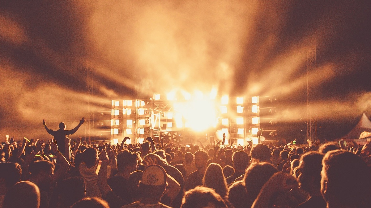 Outdoor concert