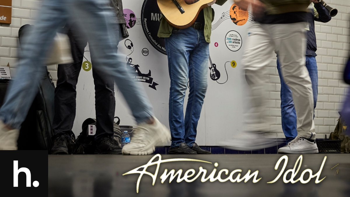 Subway performer
