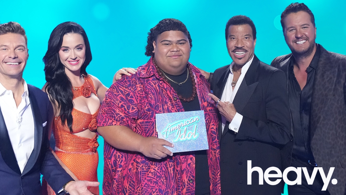 Iam Tongi with American Idol cast