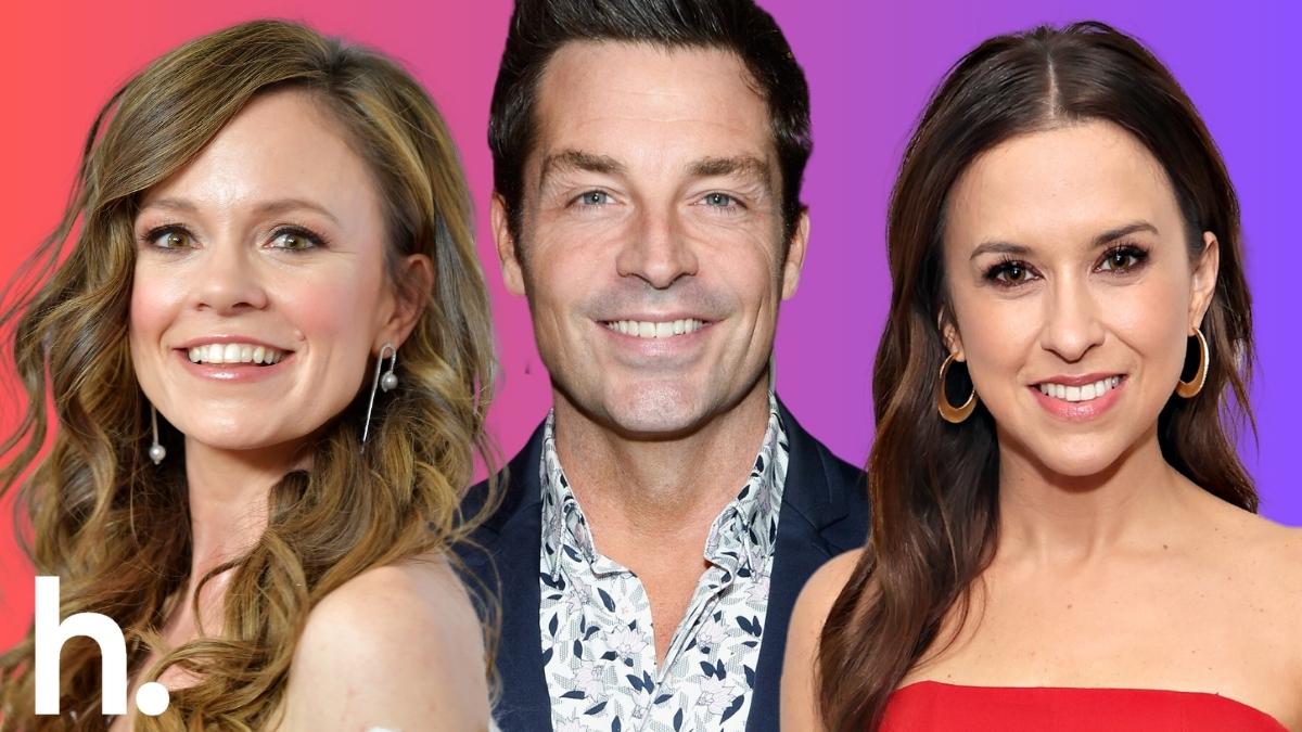 Rachel Boston, Brennan Elliott, and Lacey Chabert