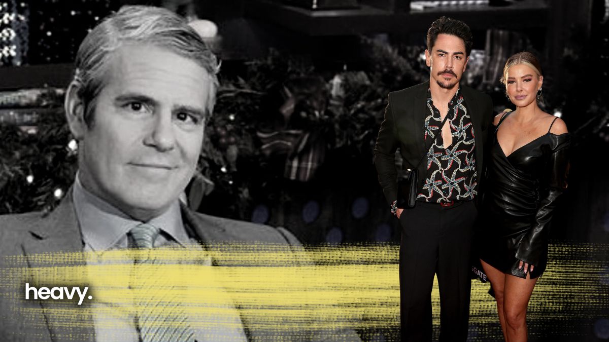 Andy Cohen, Tom Sandoval and Ariana Madix.