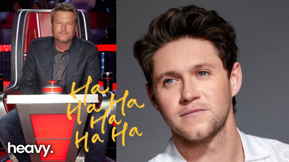 Blake Shelton and Niall Horan