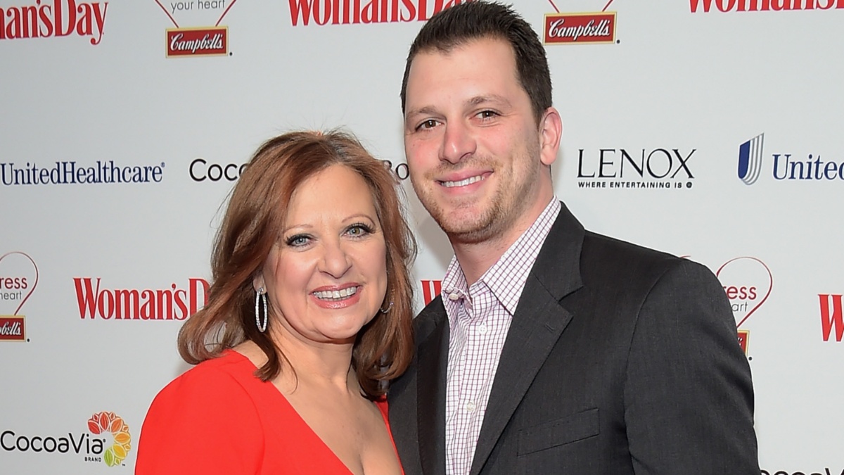 Caroline Manzo and Albie Manzo.