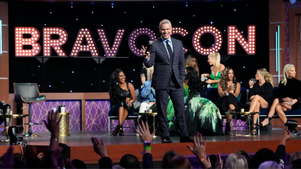 Andy Cohen at BravoCon.