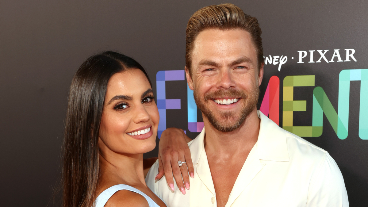 Hayley Erbert and Derek Hough