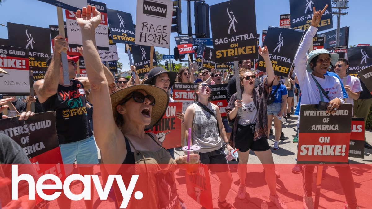 SAG-AFTRA picket line