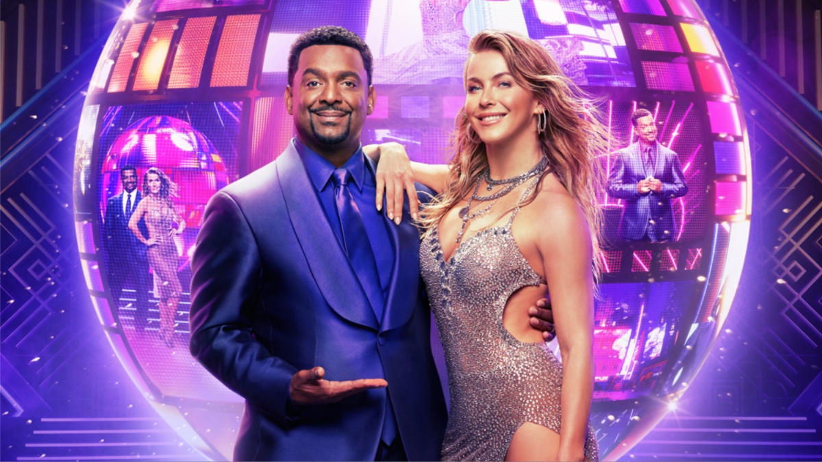 Alfonso Ribeiro and Julianne Hough.