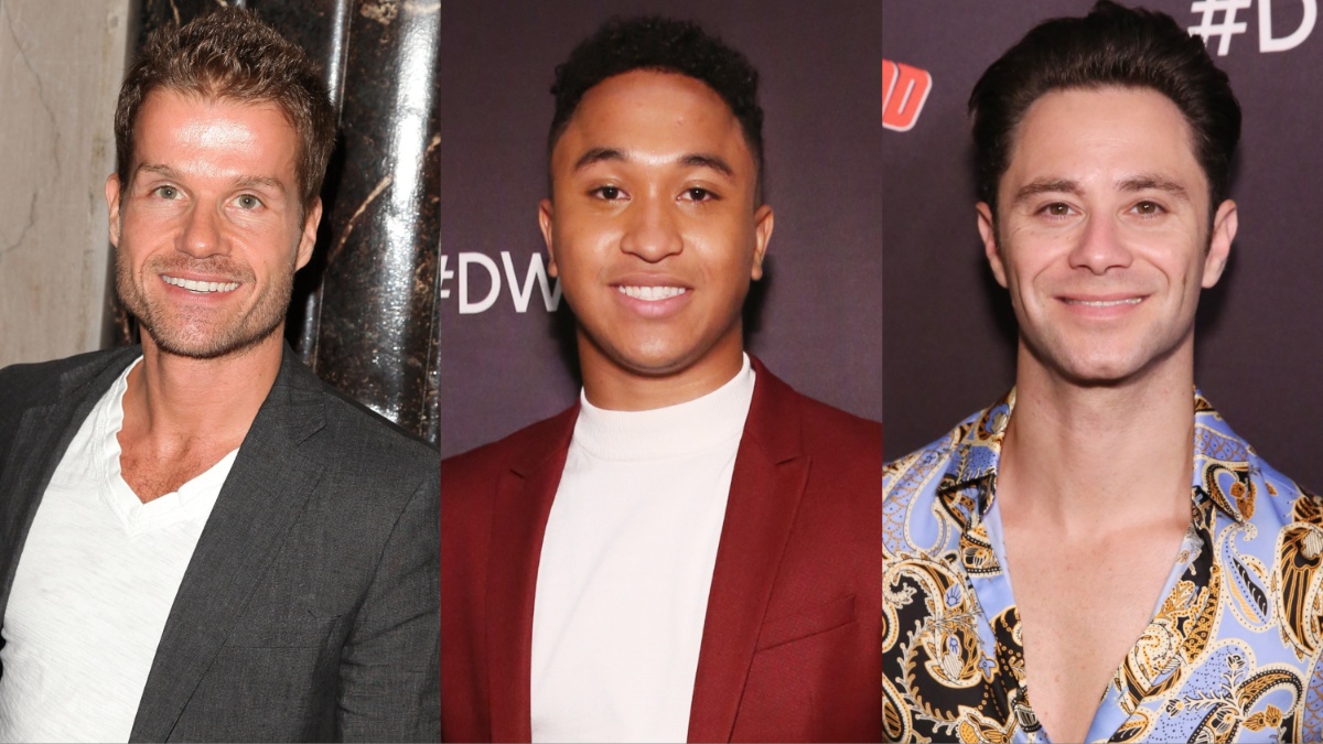 Louis Van Amstel, Brandon Armstrong, Sasha Farber.
