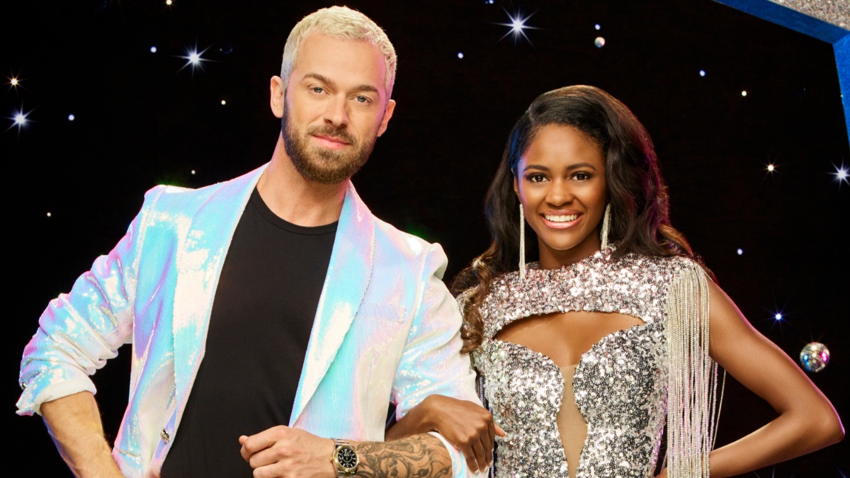 Artem Chigvintsev and Charity Lawson.