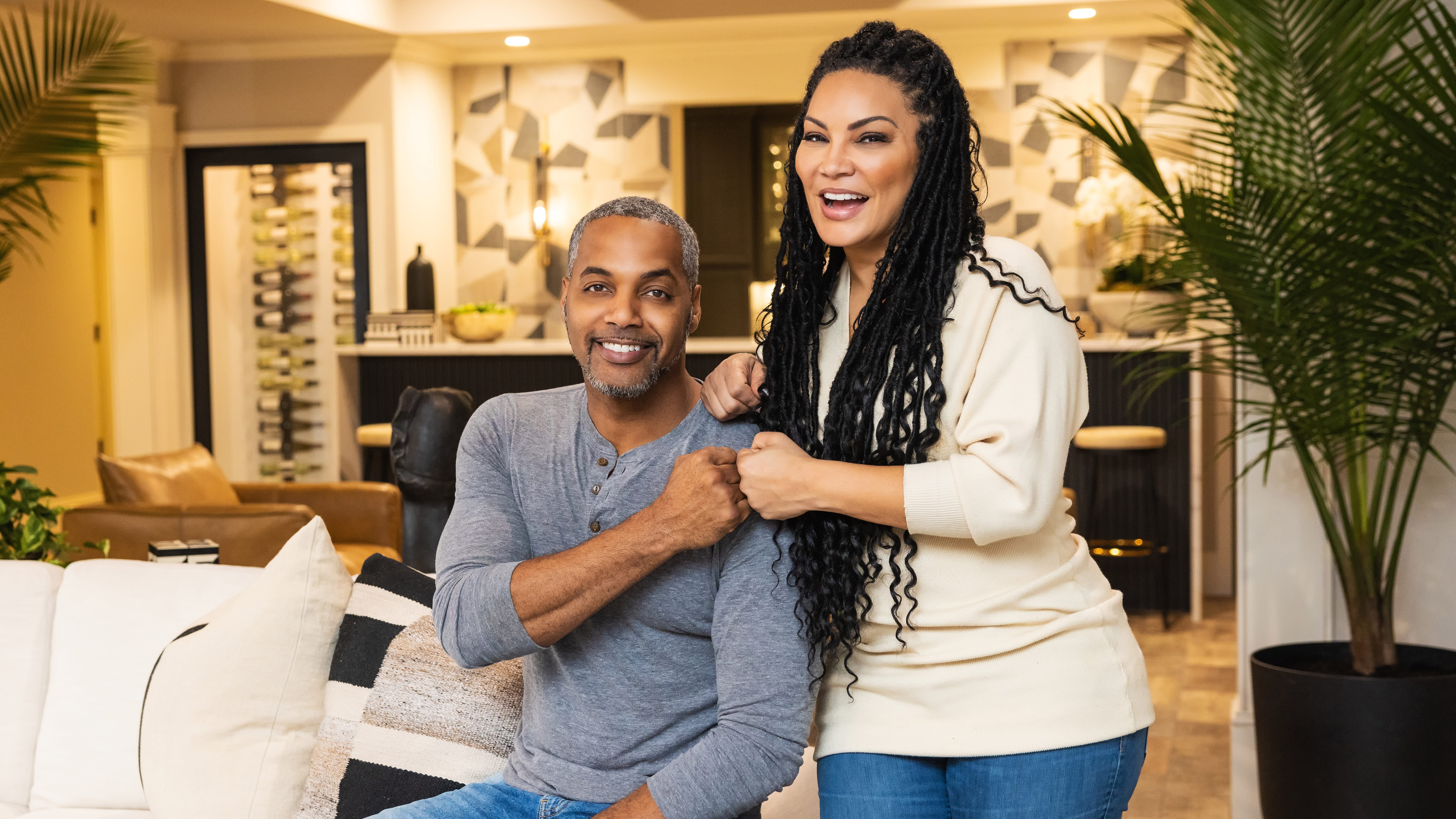Mike Jackson and Egypt Sherrod