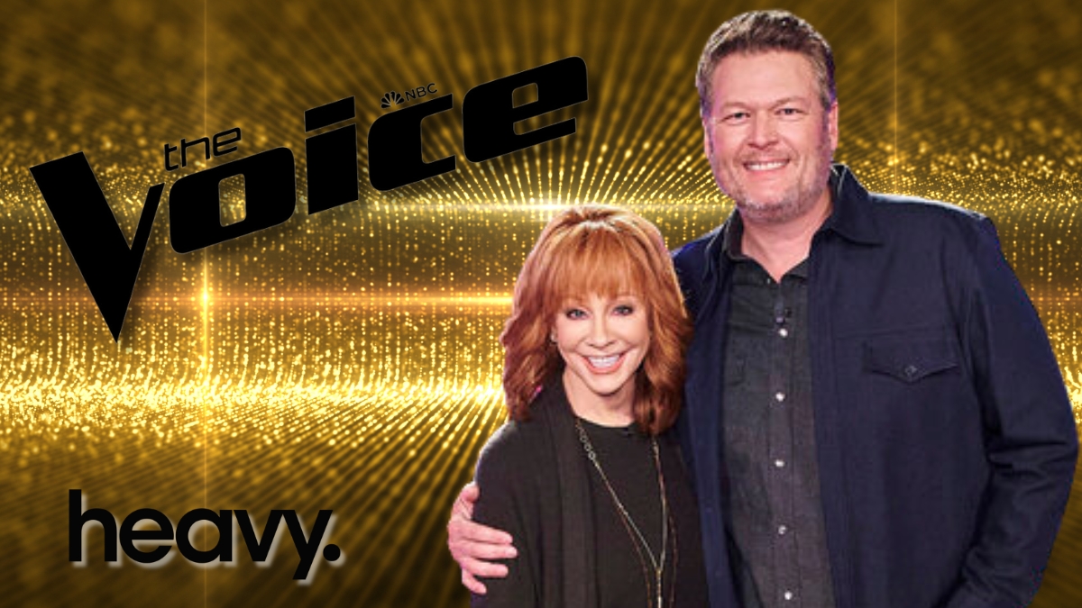 Reba McEntire and Blake Shelton