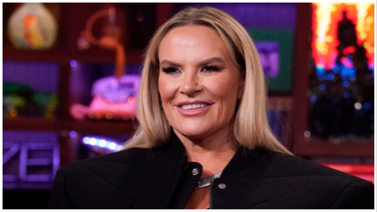 Heather Gay appears on a September 2023 episode of "Watch What Happens Live."