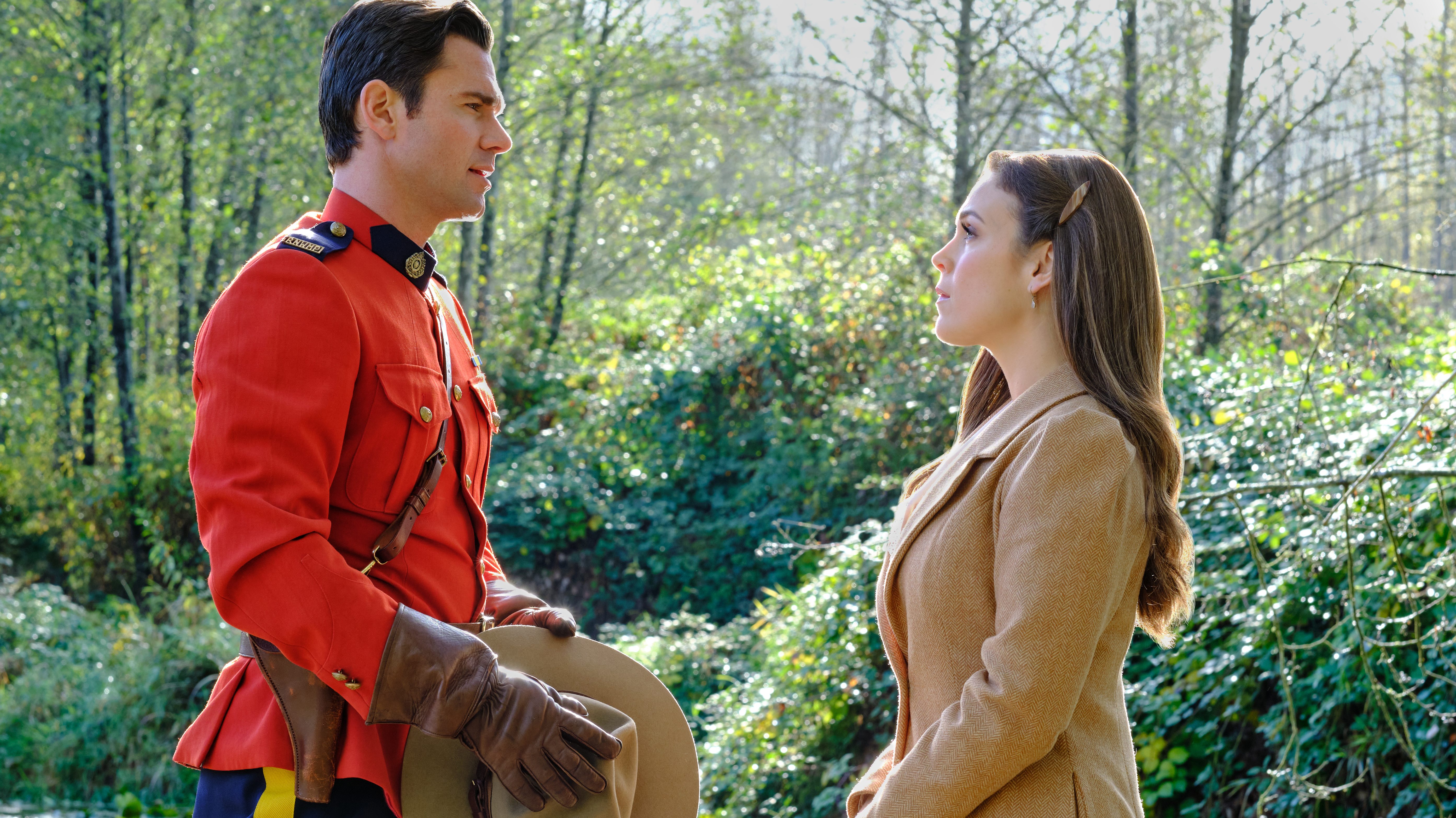 Nathan and Elizabeth on "When Calls the Heart"