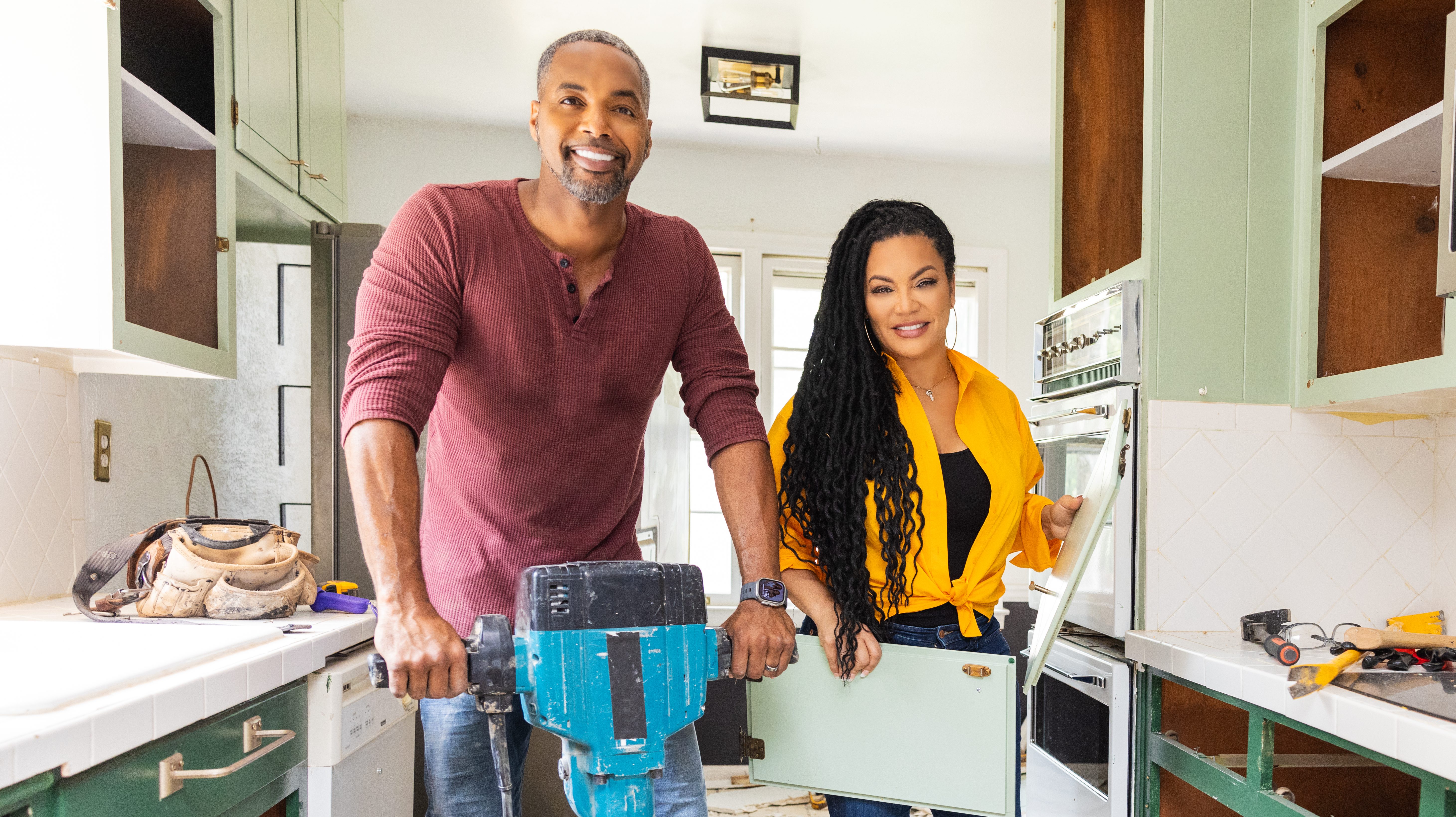 Mike Jackson and Egypt Sherrod