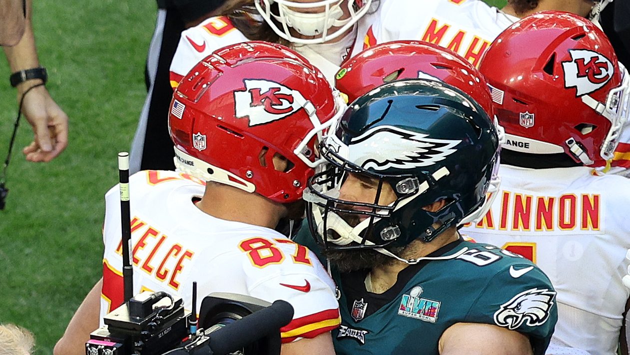 Jason Kelce Travis Kelce