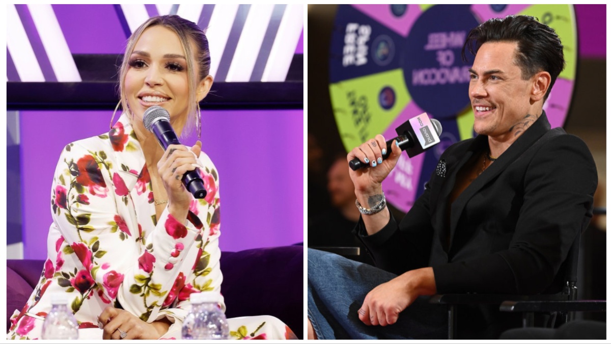 Scheana Shay and Tom Sandoval.